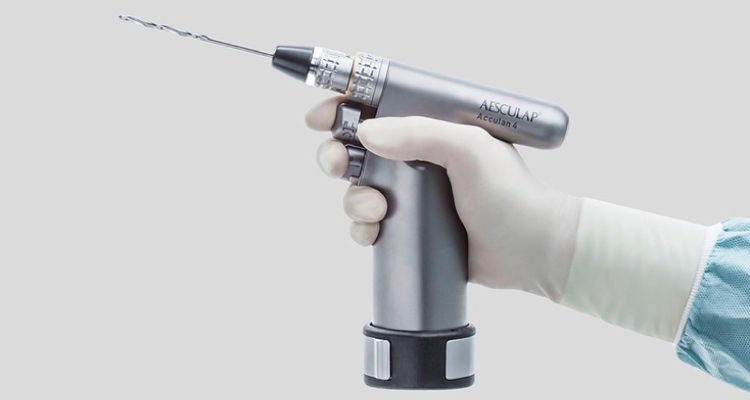 未使用品　B.BRAUN aesculap 鋼製器具 外科手術用ドリル - B. Braun